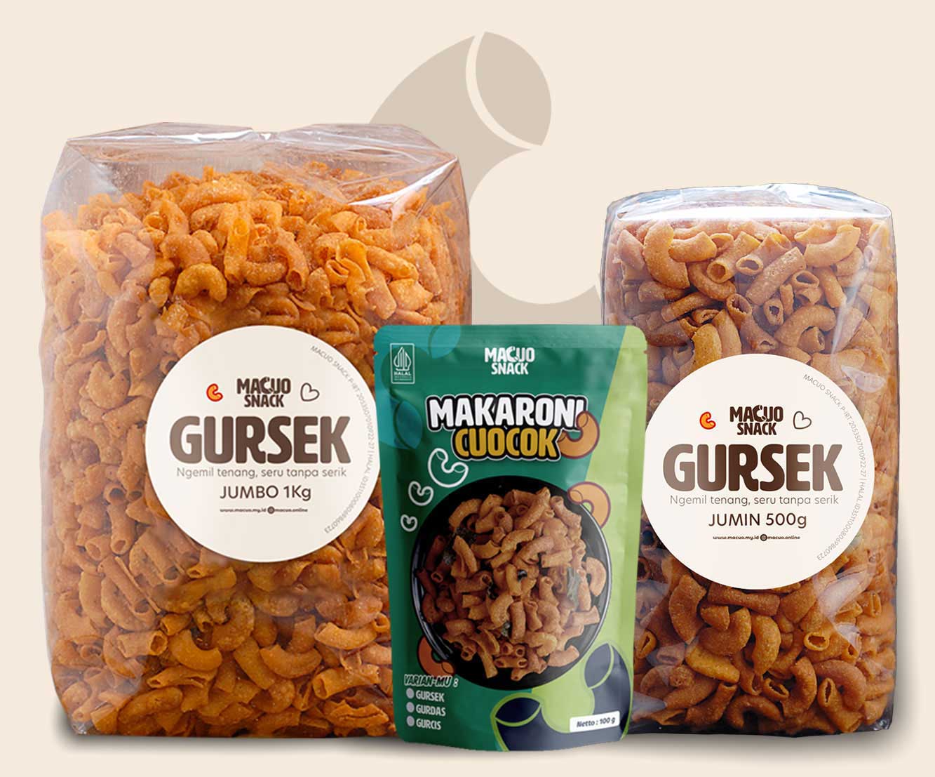 Macuo Snack - Camilan Renyah Aman untuk Keluarga